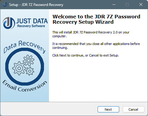 STEP-1 : JDR 7Z Password Recovery