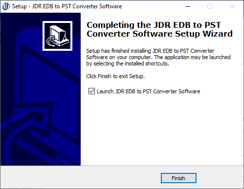 STEP-4 : JDR EDB to PST Converter Software