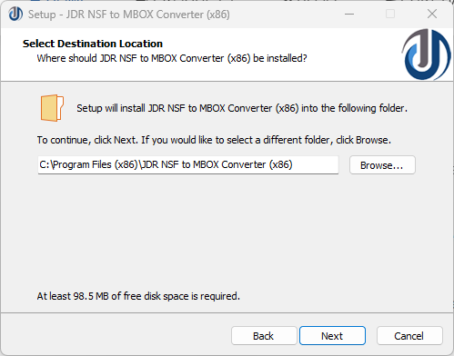 STEP-3 : JDR NSF to MBOX Converter