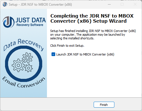 STEP-4 : JDR NSF to MBOX Converter