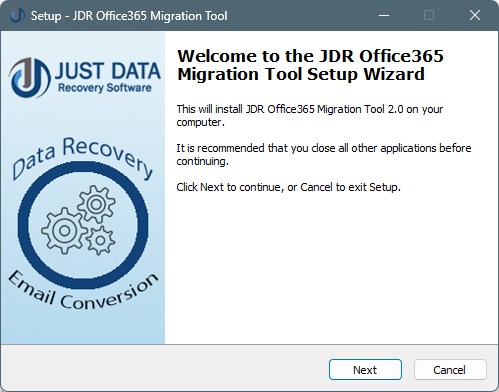 STEP-1 : JDR Office 365 Migration Tool