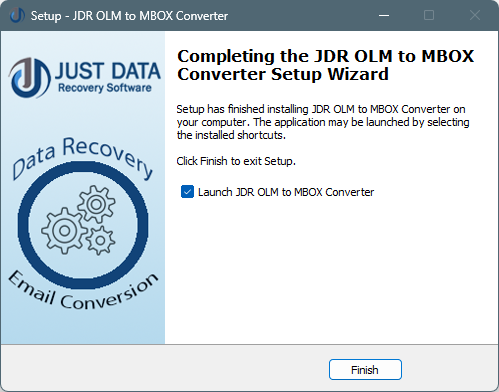 STEP-4 : JDR OLM to MBOX Converter Software