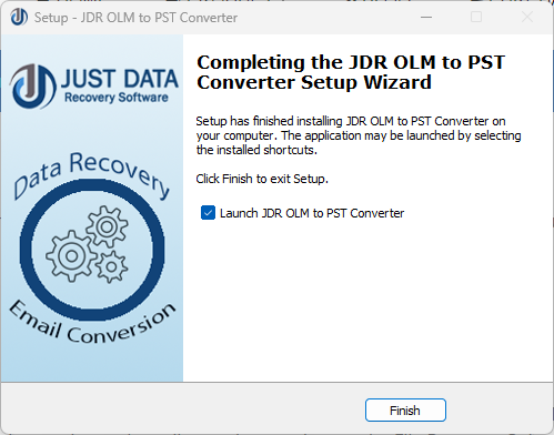 STEP-4 : JDR OLM to PST Converter Software