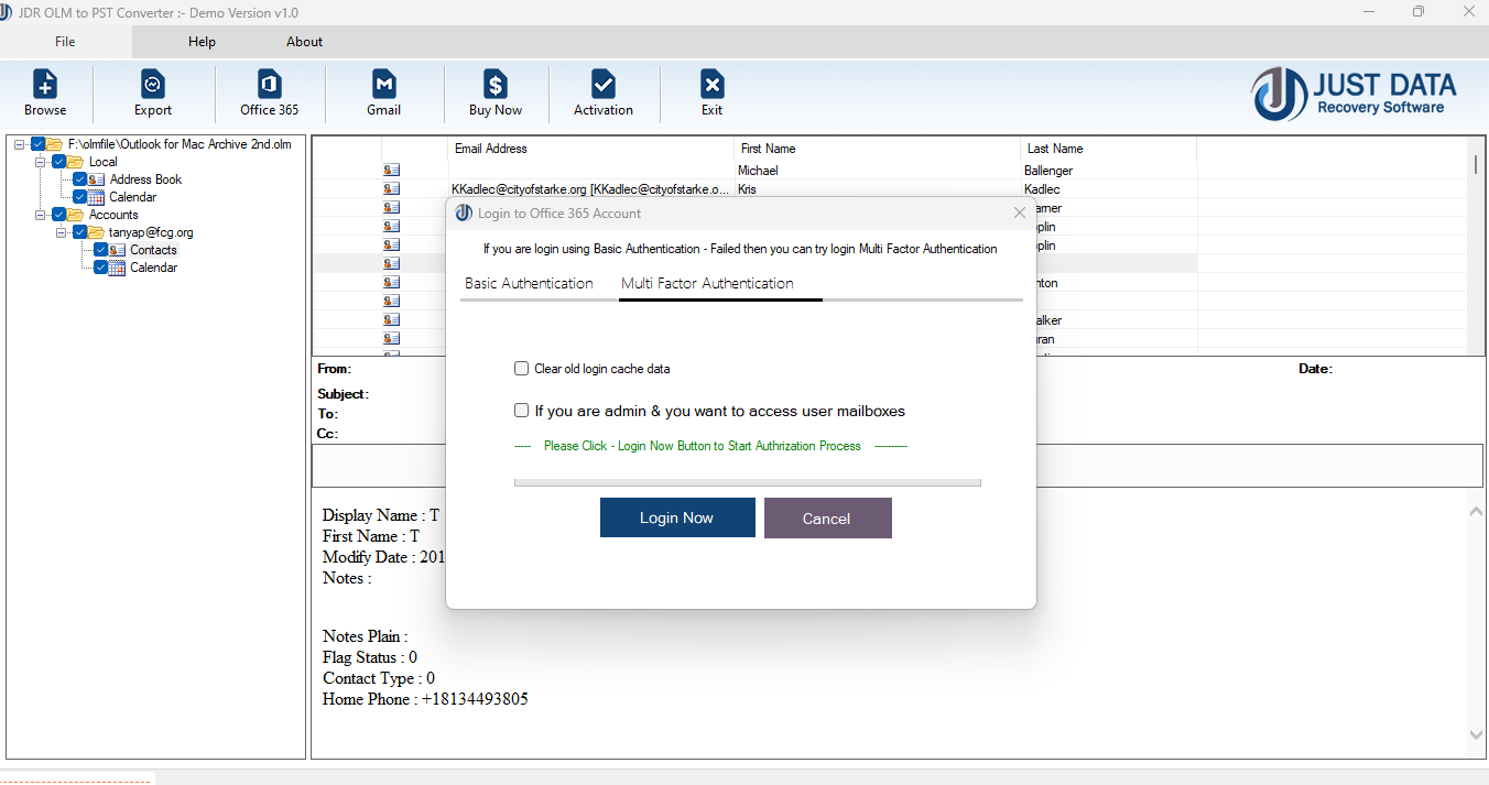 Export Mailbox Into PST/EML/MSG and HTML