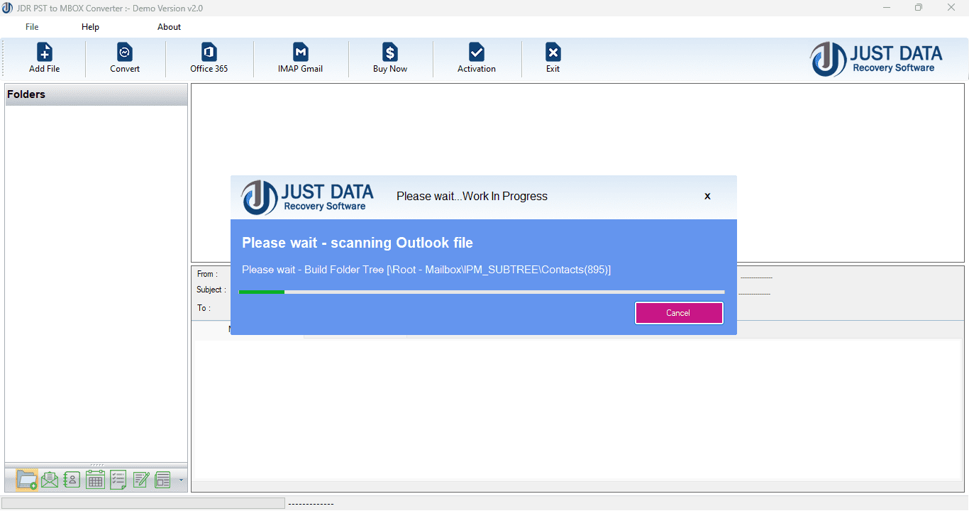 Scanning Exchange EDB file